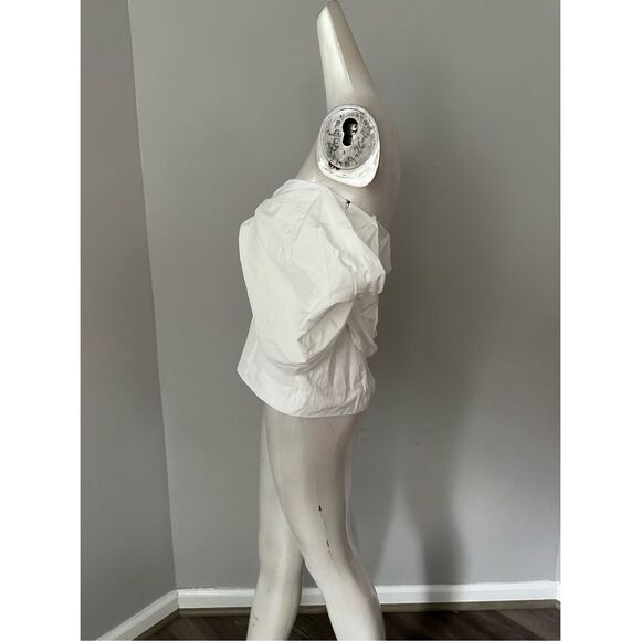 Rosie Assoulin White Blouse - Picture 5 of 9